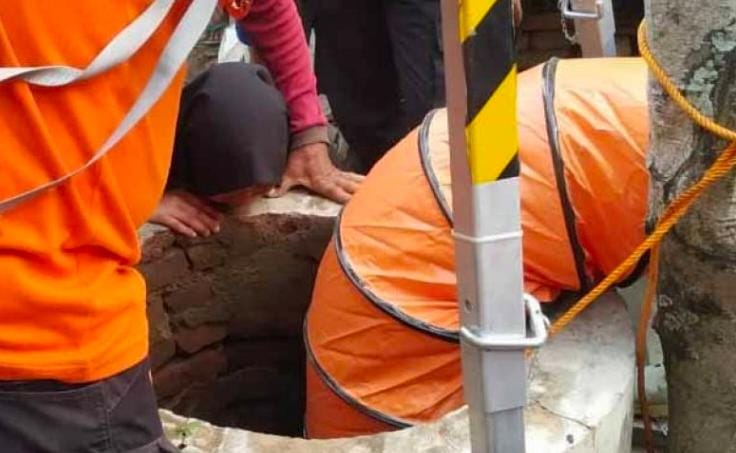 Tercebur Sumur 12 Meter, Perempuan di Ponorogo Selamat