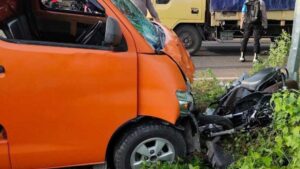 Pick Up Tabrak Motor Dua Orang Tewas di Sumenep