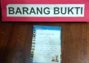 Ini Isi Surat Wasiat Bayi Dalam Box Shopee di Sidoarjo