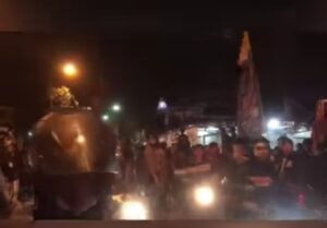 Ratusan Pesilat PSHT di Mojokerto Demo Polsek Dawarblandong