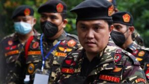 Erick Thohir Resmi Dilantik Jadi Anggota Kehormatan Banser