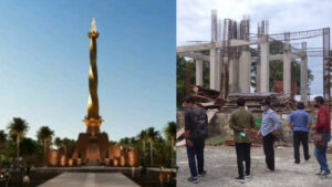 ‘Impian Tak Sesuai Kenyataan’ Kondisi Terkini Proyek Alun Alun Kota Mojokerto.