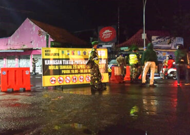 jalan ditutup, malam tahun baru