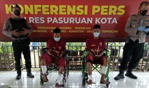 Polisi Tembak Dua Pelaku Curanmor di Pasuruan