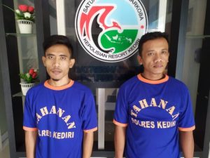 Polres Kediri Ringkus Dua Bandar Narkoba