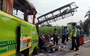 Sopir Cadangan Bus Maut Tol Sumo Resmi Jadi Tersangka