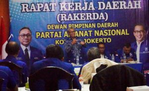 Zulkifli Hasan, Khofifah Hingga Budi Gunawan Masuk Usulan Capres 2024 Dalam Rakerda I PAN Kota Mojokerto