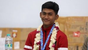 Ratusan Siswa SMA Tamsis Sambut Punggawa Timnas U-16 Tegar Islami