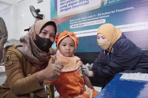 Dinkes P2KB Gelar BIAN Serentak di 9 Titik di Kota Mojokerto