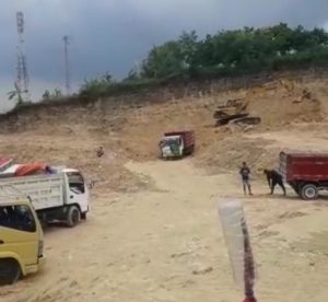 Lepas Garis Polisi, Galian C yang Terbelit Masalah Hukum di Kopen Mantup Kembali Beroperasi