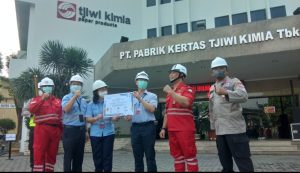 Peringati Bulan K3, Tjiwi Kimia Gelar Apel Sadar K3 Bagi Karyawan