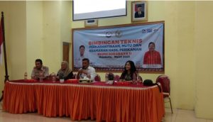 Ratusan Emak-emak Pelaku UMKM Ikuti Bimtek Peningkatan Mutu Hasil Perikanan