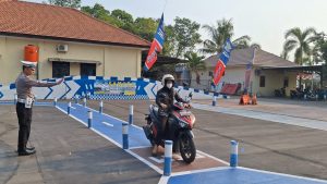 Lintasan Ujian Praktek SIM di Polres Mojokerto Diubah, Lebih Mudah Dilalui