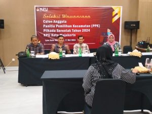 48 Calon PPK Kota Mojokerto Kini Ikuti Tes Wawancara