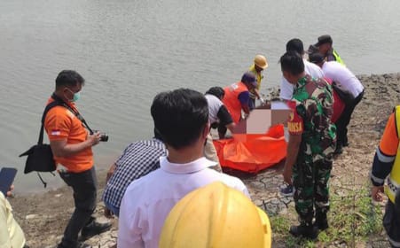 Mayat Tanpa Busana Ditemukan di Bendungan Serut Blitar