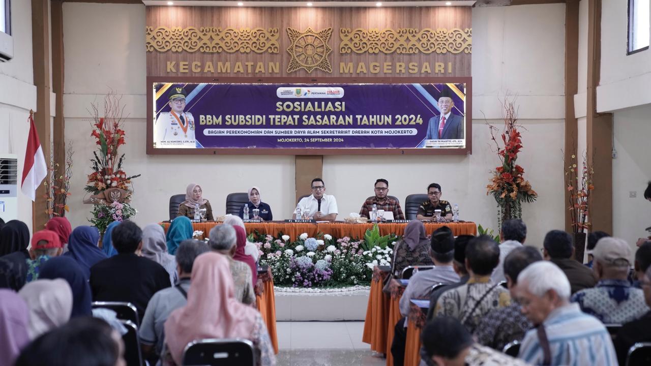 Pj Walikota Mojokerto Dorong Masyarakat Segera Daftar QR Code Pertamina