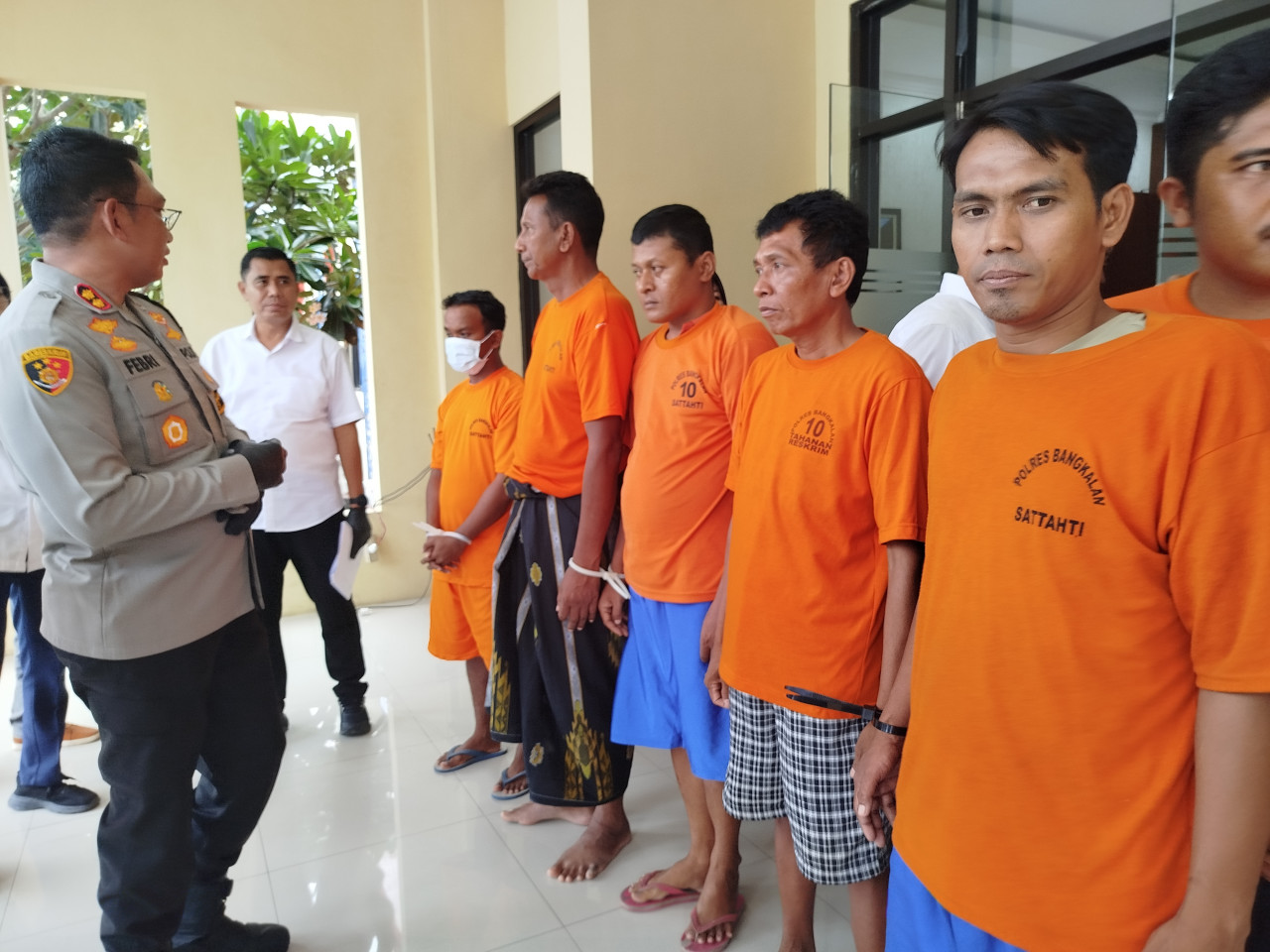 Polisi Bekuk 7 Pelaku Judol di Bangkalan