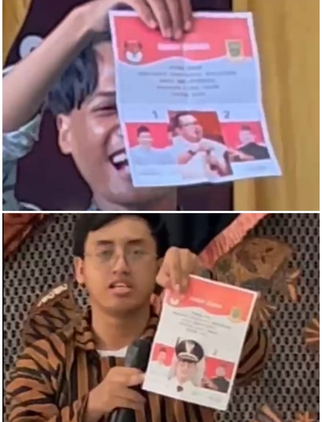 Bikin Heboh TPS, Foto Mas Pj Ali Kuncoro Nempel di Surat Suara