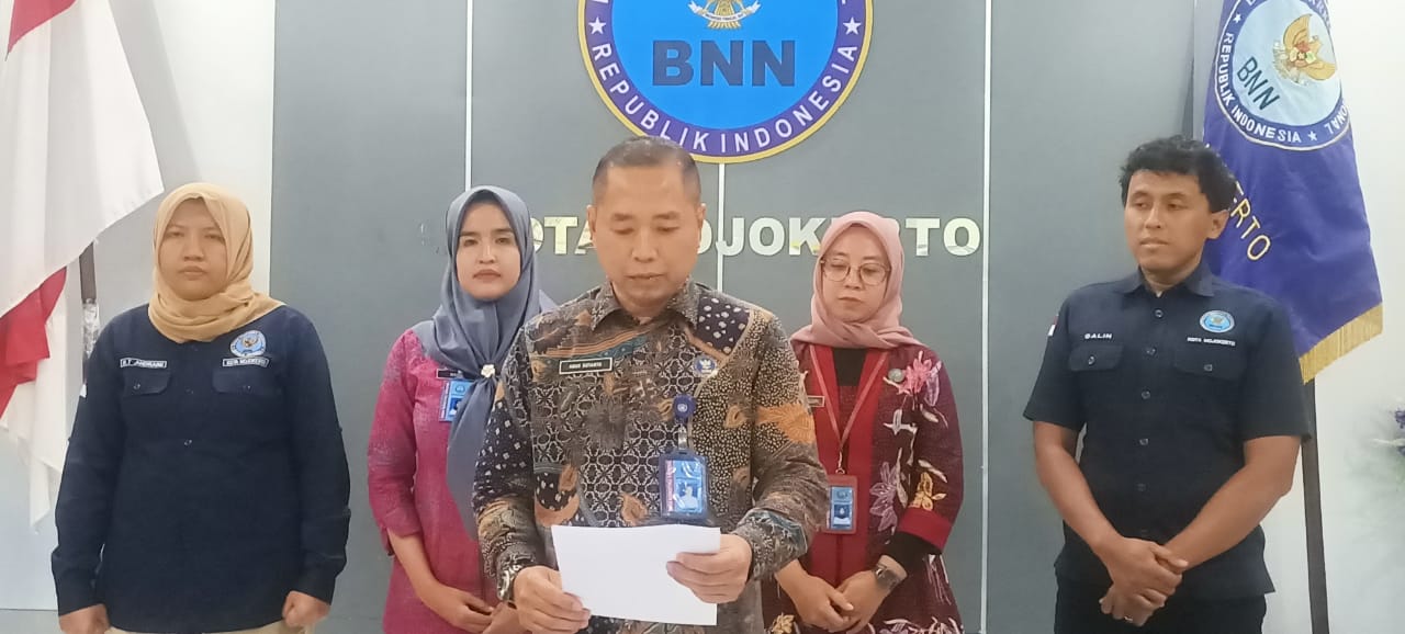 Capaian BNN Kota Mojokerto di Sepanjang Tahun 2024, Mampu Menekan Secara Efektif Tindak Kejahatan Narkotika
