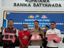 Jukir di Pasuruan Edarkan Sabu 217,99 gram Sabu disita Satreskoba