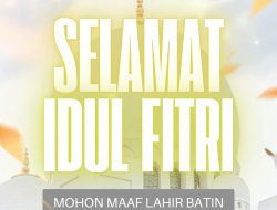 Peringati Idul Fitri 1446 H, Bagian Hukum Pemkot Mojokerto Sampaikan Ucapan Lebaran