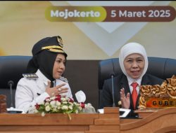 Sertijab Wali Kota Mojokerto, Gubernur Khofifah Minta Selaraskan RPJMD Jawa Timur