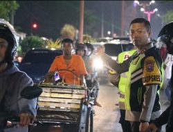 Kapolres Mojokerto Kota Patroli di Ruas Jalan Protokol, Antisipasi Kemacatan di Bulan Ramadan