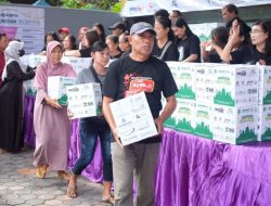 GBI Rock di Mojokerto Berikan 5 Ribu Parcel Lebaran bagi Umat Muslim
