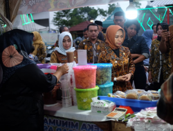 Pemkot Mojokerto Bersama Bank Indonesia Berikan Pengalaman Menyenangkan dan Menguntungkan Belanja di Pasar Takjil Ketidur