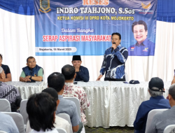 Gelar Reses, Indro TjahJono Utamakan Pengerukan Selokan dan Perbaikan Jalan Dampak Banjir