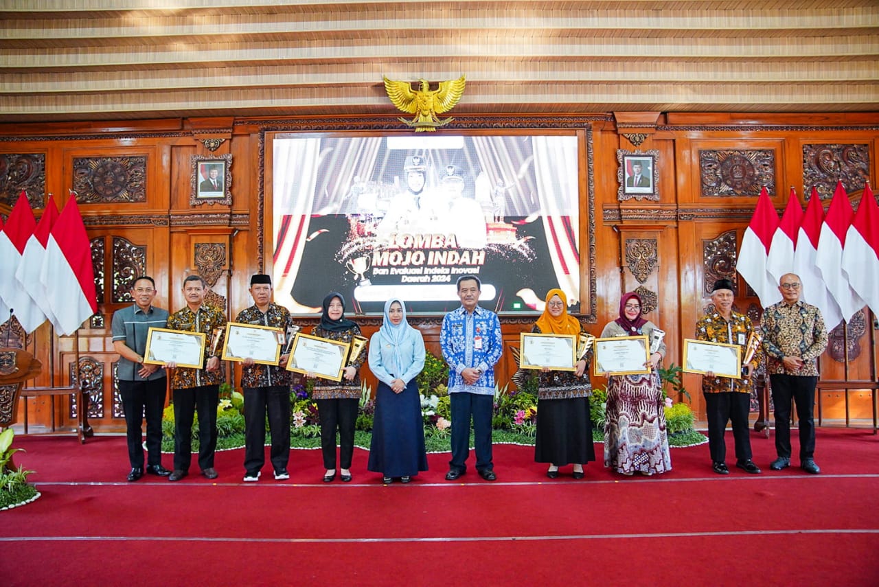 Walikota Mojokerto Serahkan Penghargaan Mojo Indah 2025, Berikut Daftar Juaranya
