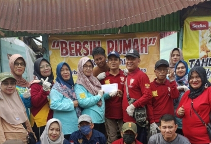 Kegiatan Gerbang Wali Inovasi Kelurahan Wates, Renovasi Rumah Tertimpa Pohon Tumbang