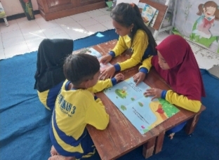 Inovasi Aksibara SDN Mentikan 3,Bersama Memberantas Buta Aksara