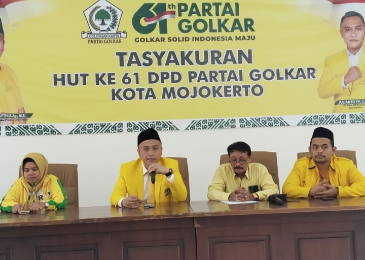 Jelang Musda XI Golkar Kota Mojokerto, Ini Syarat Calon Ketua Sesuai AD/ART Partai