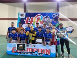 SMPN 1 Kota Mojokerto Juara Turnamen Futsal Pelajar PWI Mojokerto Cup 2026