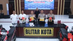 Polres Blitar Kota Ungkap Jaringan Curanmor Lintas Daerah, Amankan Dua Tersangka