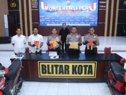 Polres Blitar Kota Ungkap Jaringan Curanmor Lintas Daerah, Amankan Dua Tersangka