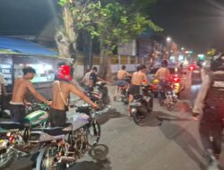 Polres Pasuruan Kota Amankan 14 Motor Diduga Balap Liar