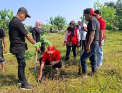 DPC PDI Perjuangan Merawat Pertiwi Sesuai Arahan Ketum dan Ketua DPP Bidang Petanian dengan Menanam Pohon Sukun