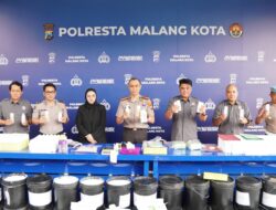 Polresta Malang Kota Bongkar Peredaran Kosmetik Ilegal Omzet Tembus Rp 100 Juta