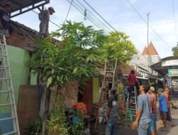 Gerdamas Sentanan Lakukan Bedah Rumah Warga Dhuafa 