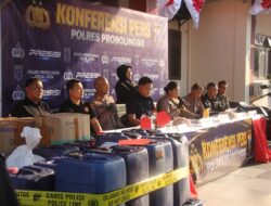 Polres Probolinggo Ungkap Kejahatan Jalanan dan Peredaran Miras Lintas Daerah, Amankan Sejumlah Tersangka