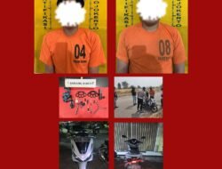 Polisi Amankan Terduga Pelaku Curanmor, Menangis Usai Diamankan